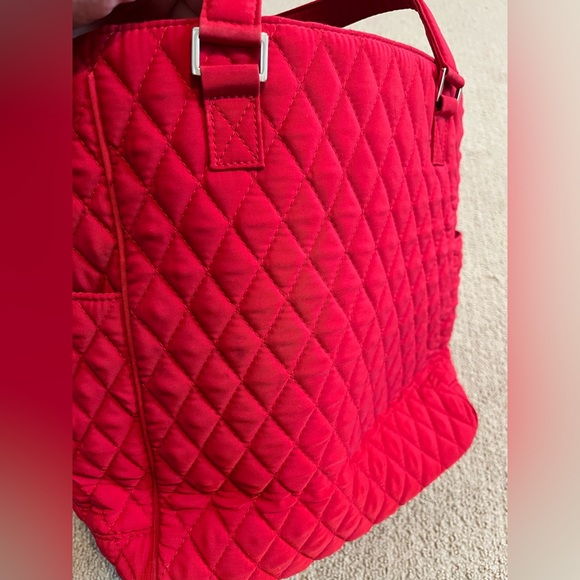 Vera Bradley Quilted Red Tote Bag - Picture 10 of 10
